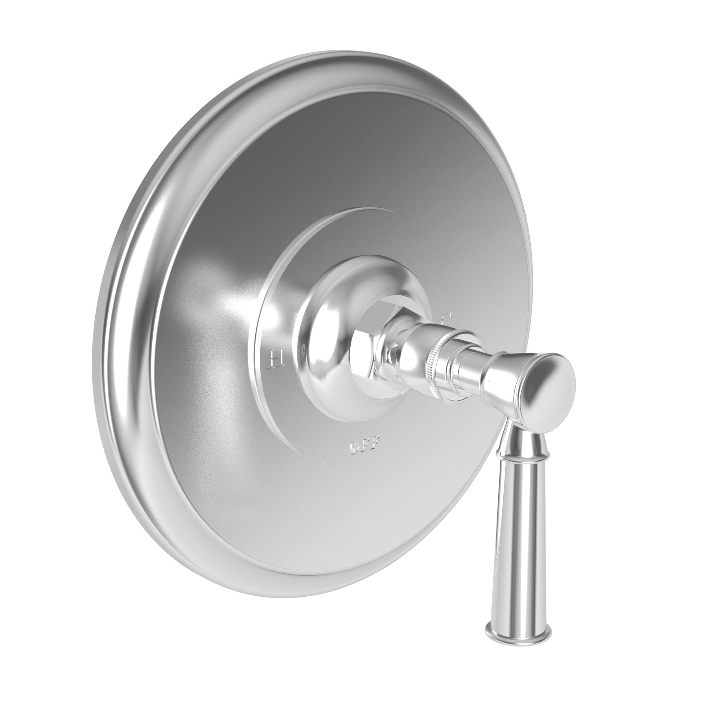 Weathered Copper Balanced Pressure Shower Trim Plate with Handle A824