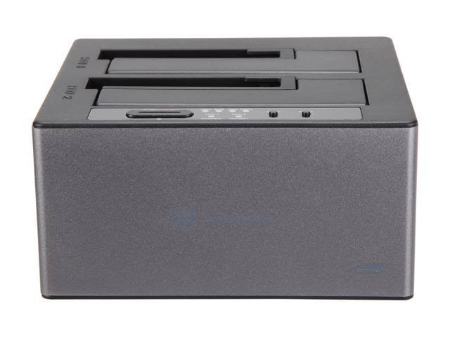 External Hard Drive Docking Station with USB 3.1 Type-C L127