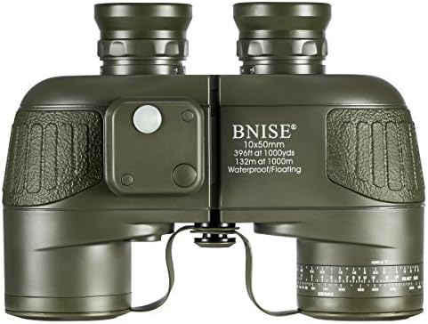 10x50 Waterproof Fogproof BAK4 Binoculars with Harness Strap S4601