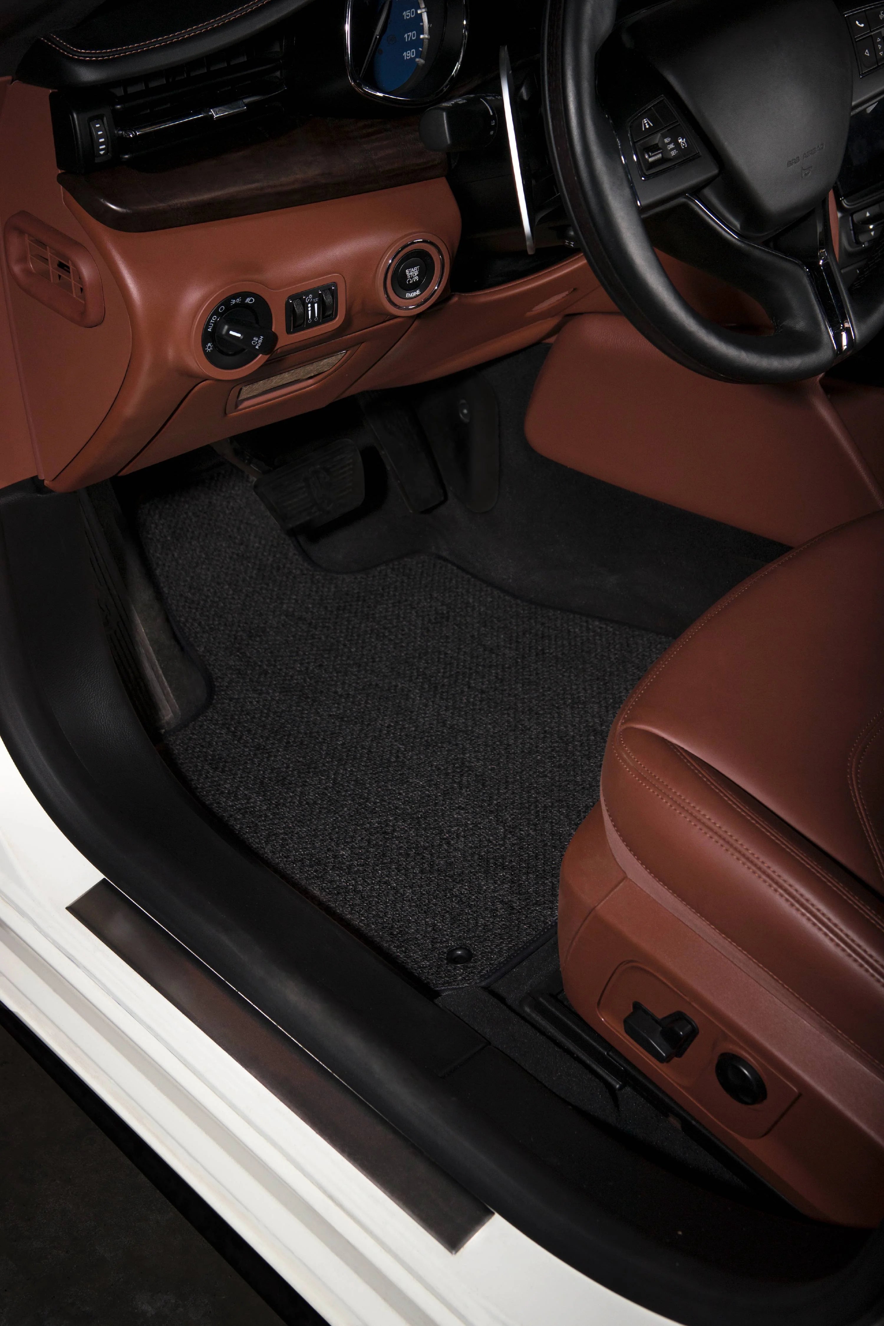 Charcoal All-Weather Textile Car Mats for Tesla Model X T41847
