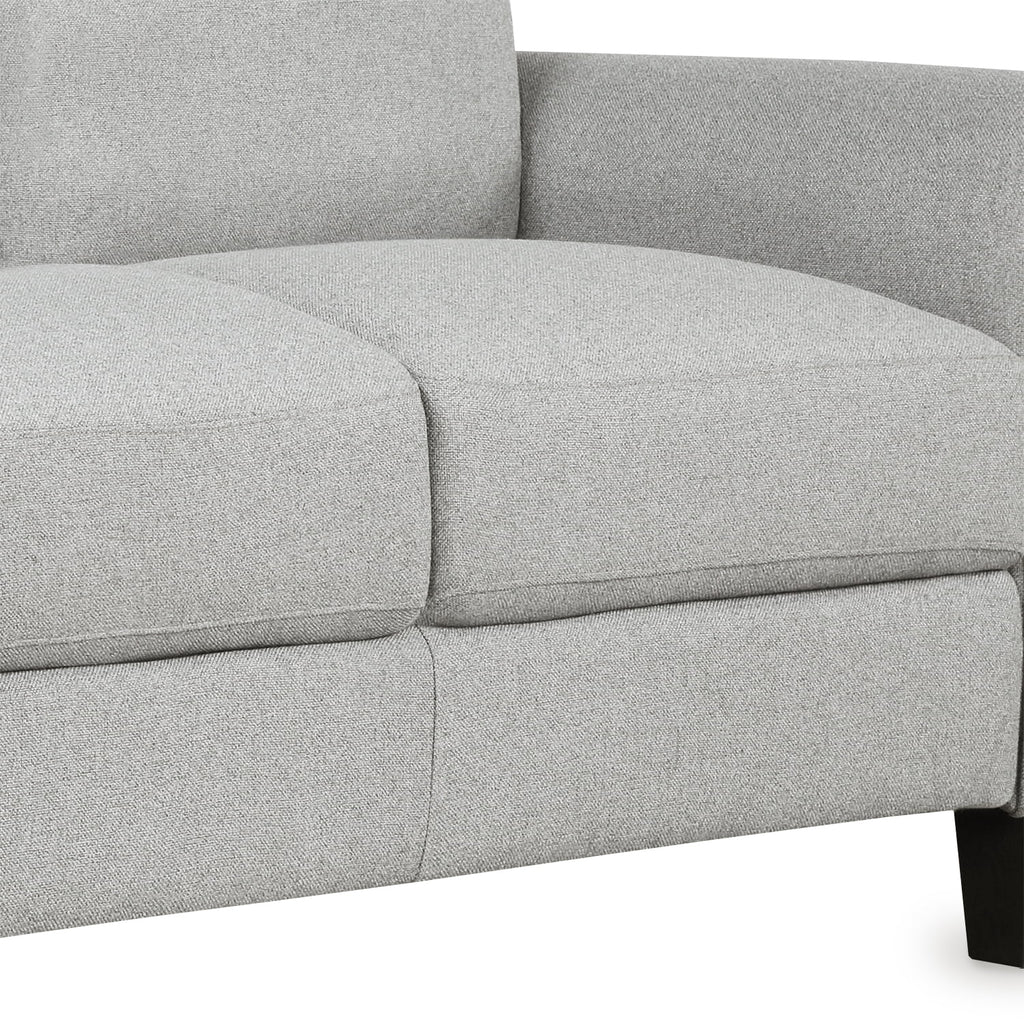Light Gray Loveseat Sofa X652082