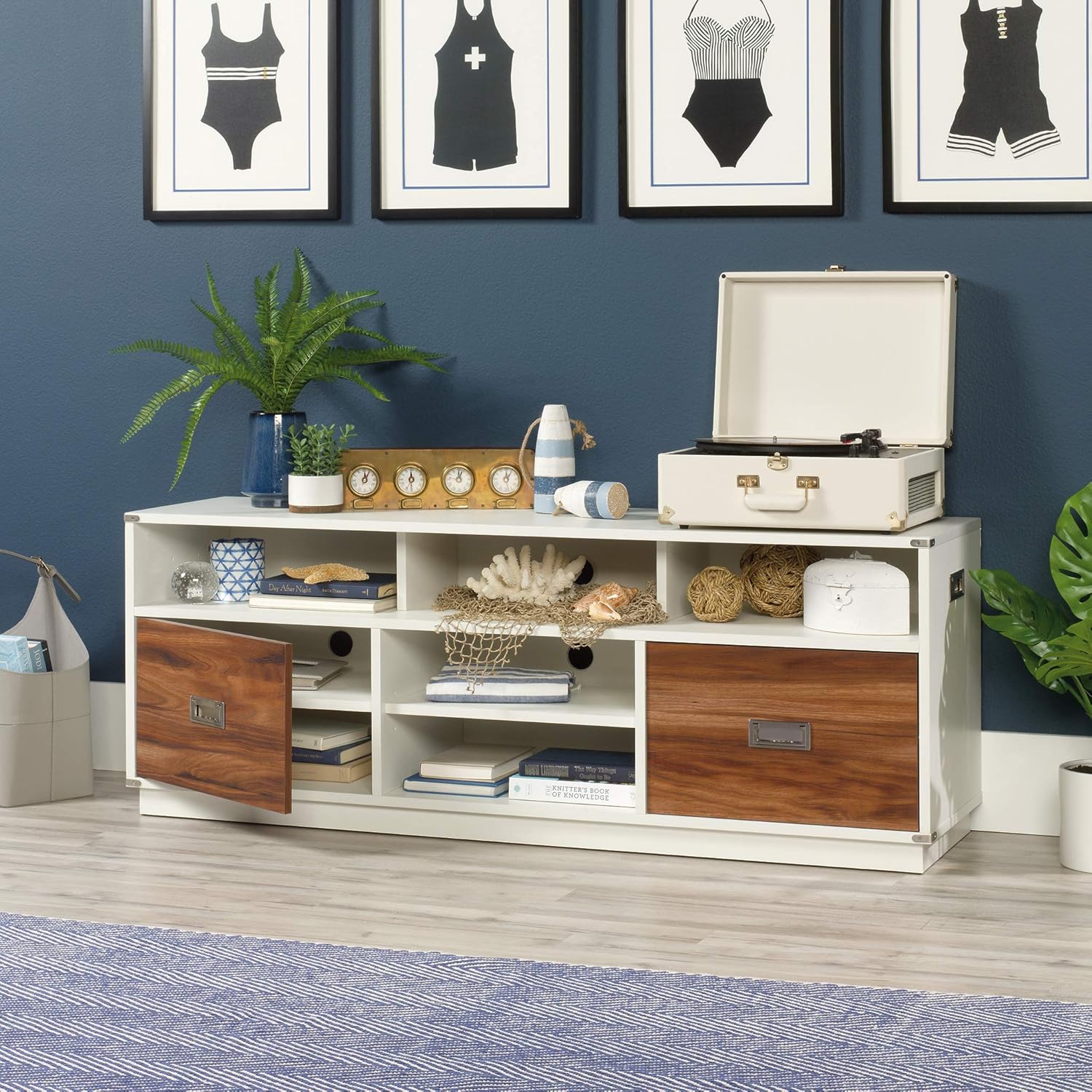 Pearl Oak Finish Credenza M500879