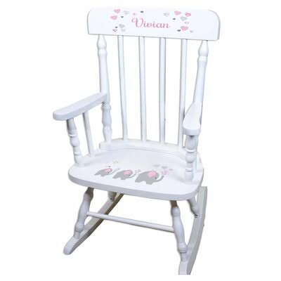 White Kids Rocking Chair S270