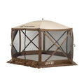 Brown Quick-Set Screen Canopy Shelter B84275