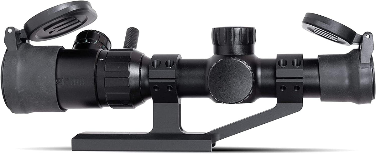 1-4x20 LPVO Scope with Offset Scope Mount and Flip Up Lens Covers G8583