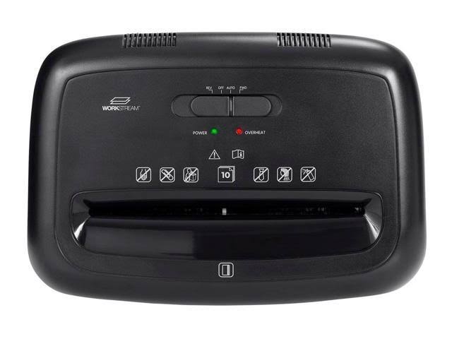10-Sheet Crosscut Paper and Credit Card Shredder C307