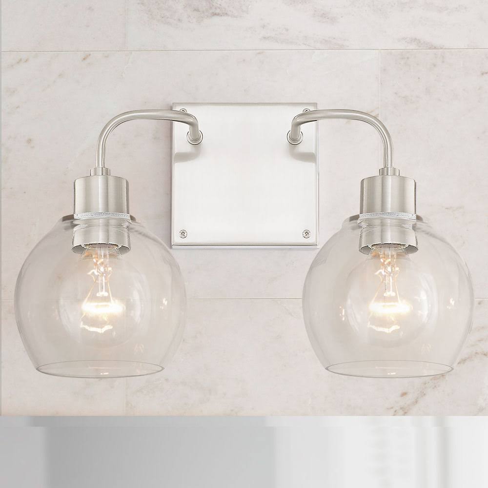 2 Light Brushed Nickel Vanity G747981