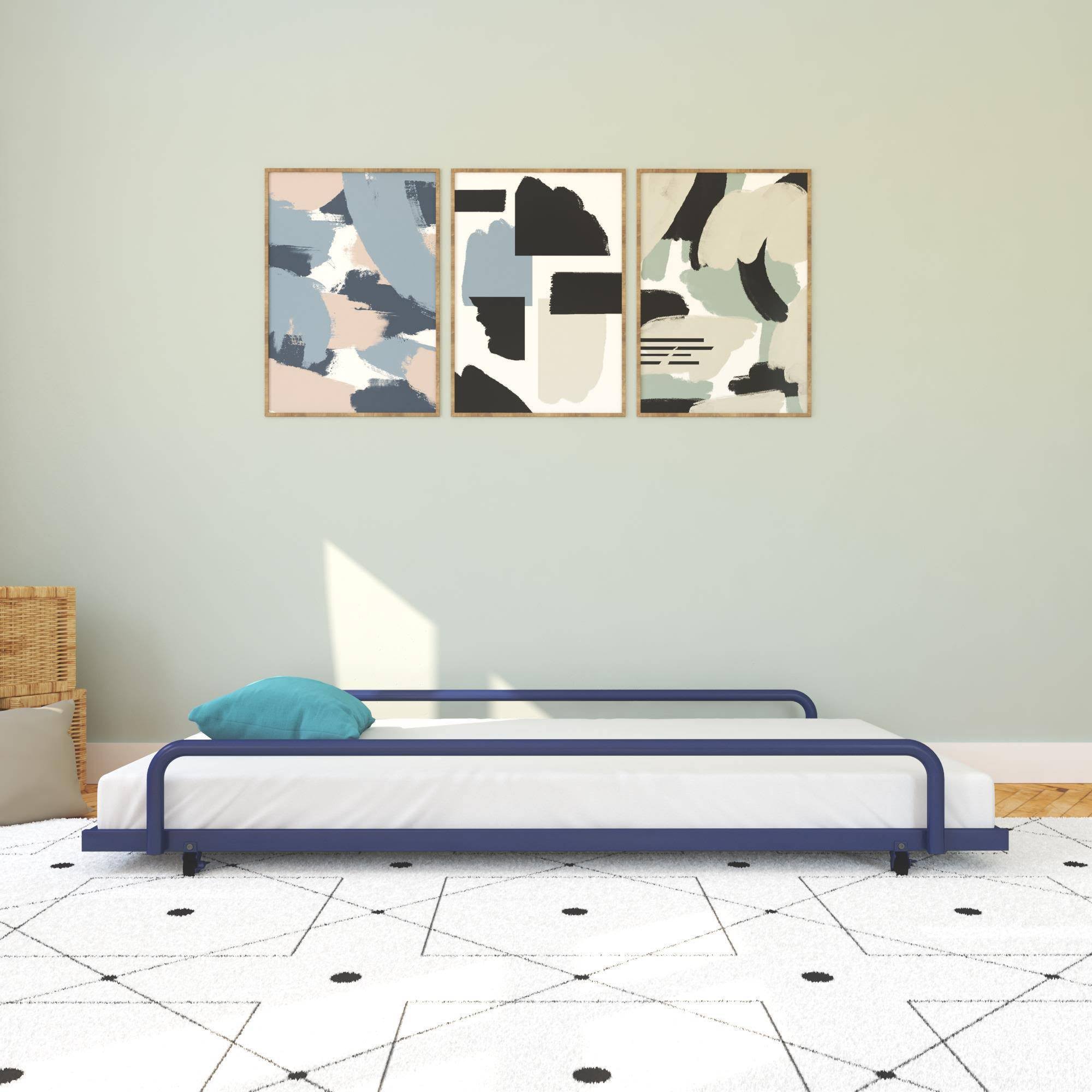 Blue Twin Trundle for Daybed F5685