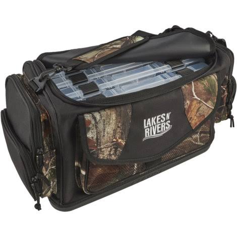 Camo & Black Softsided Zippered Tackle Bag W725095