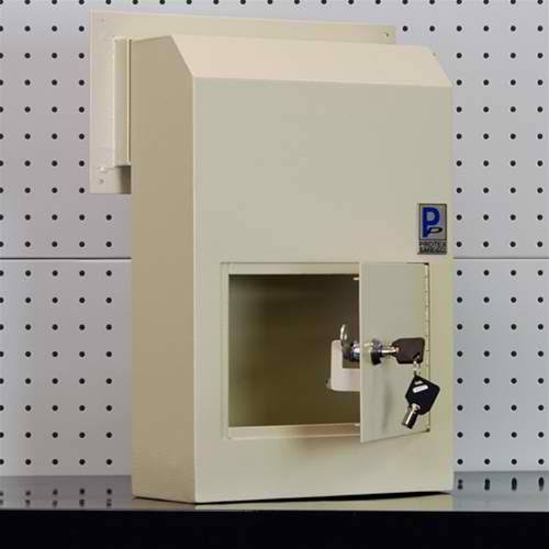 Through-the-door Locking Drop Box H27718