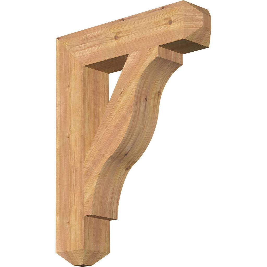 Western Red Cedar Craftsman Smooth Bracket X407592
