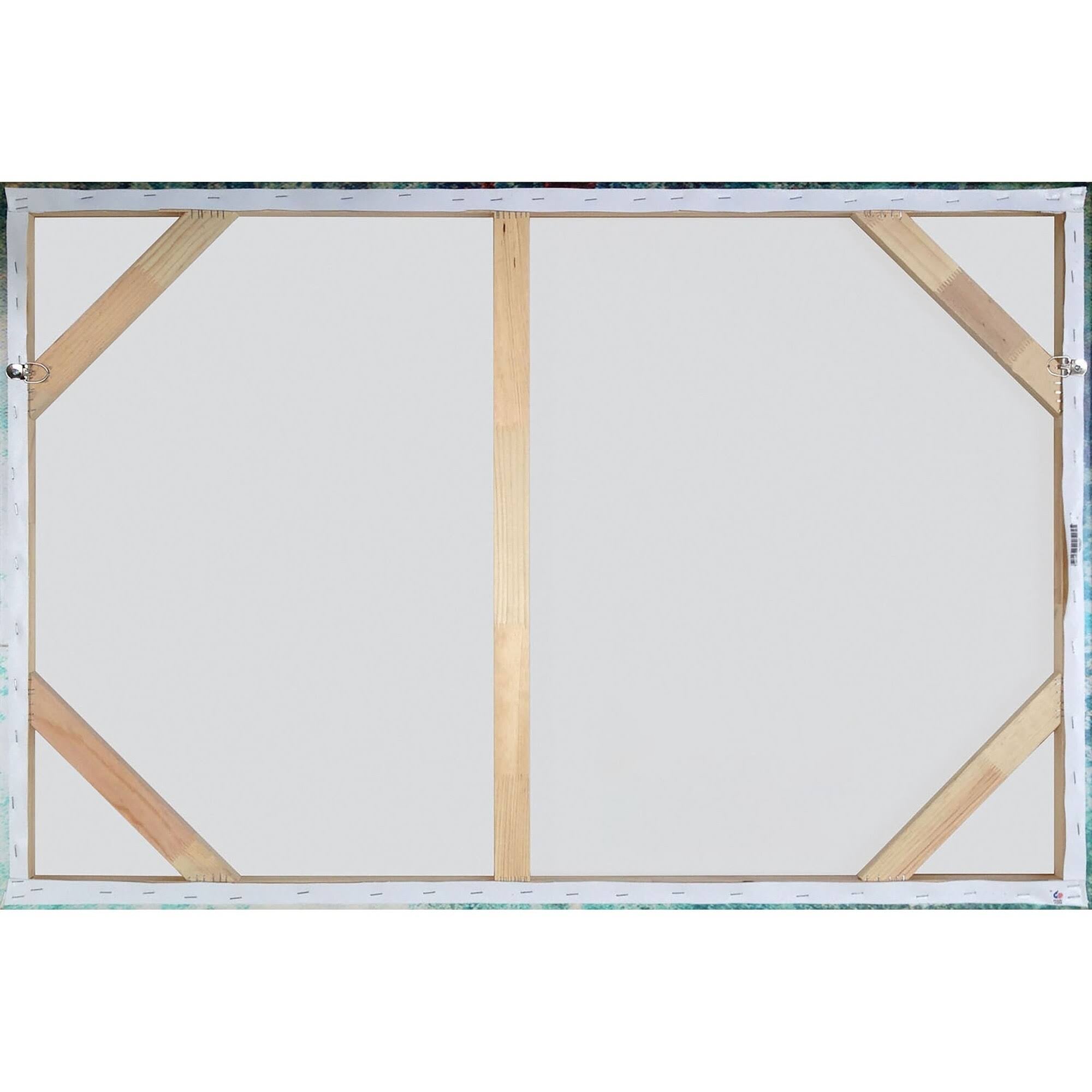 Shore and Waves Painting Print on Wrapped Canvas Q5193