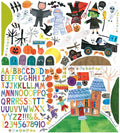 194 Piece Halloween Peel and Place Wall Decal Set R94832