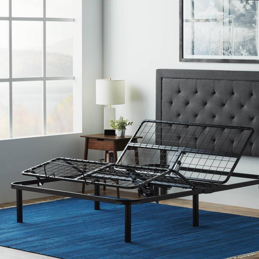 Queen Black Adjustable Bed Base A218039