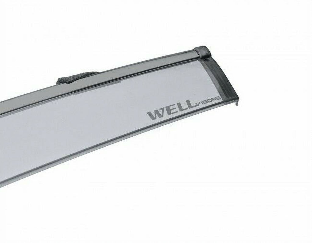 Smoke Tinted Side Window Visors Deflectors Z4580
