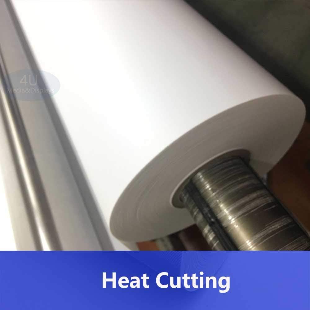 17x40ft Roll Waterproof White Matte Inkjet Canvas O254774