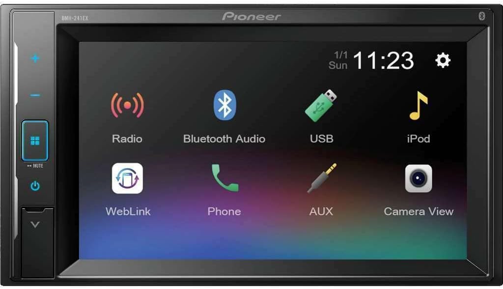 2-DIN Touchscreen Car Stereo with Backup Camera N831391