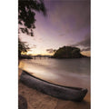 Dugout Canoe on Small Beach Poster Print - 24 x 38 in. Q371930