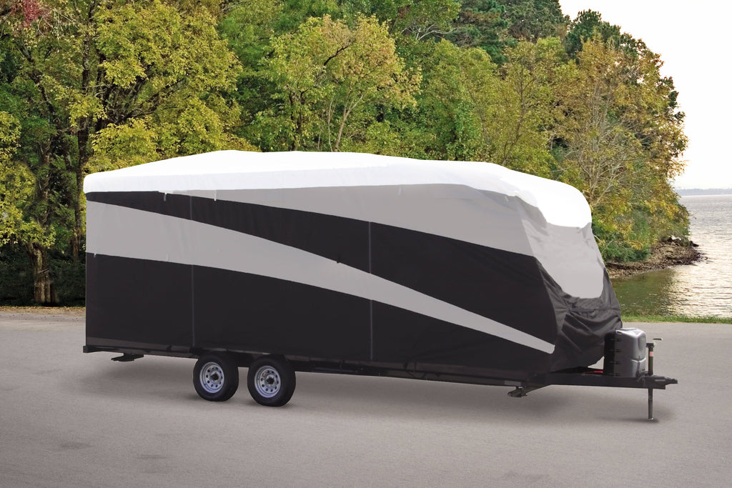 Black Travel Trailer Cover Q73338