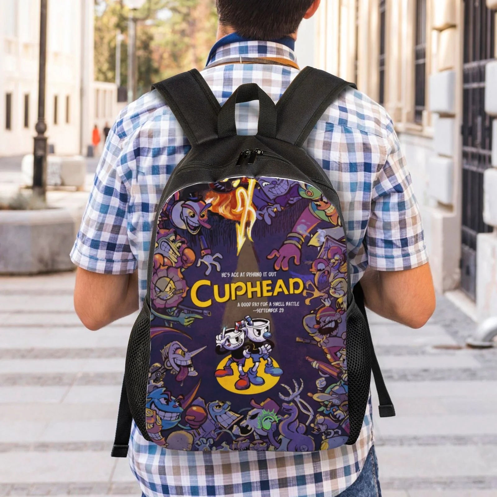 Lightweight Unisex Daypack Backpack Z4719
