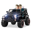 Black 24V 2 Seater Kids Ride On Truck with Remote Control X88651
