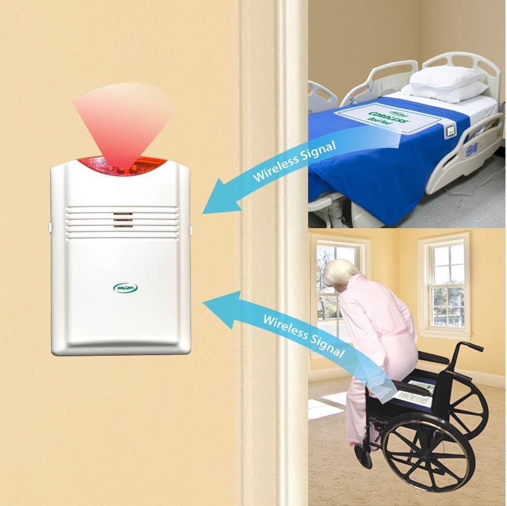 Wireless Monitor with Bed Sensor Pad and Chair Sensor Pad L2888