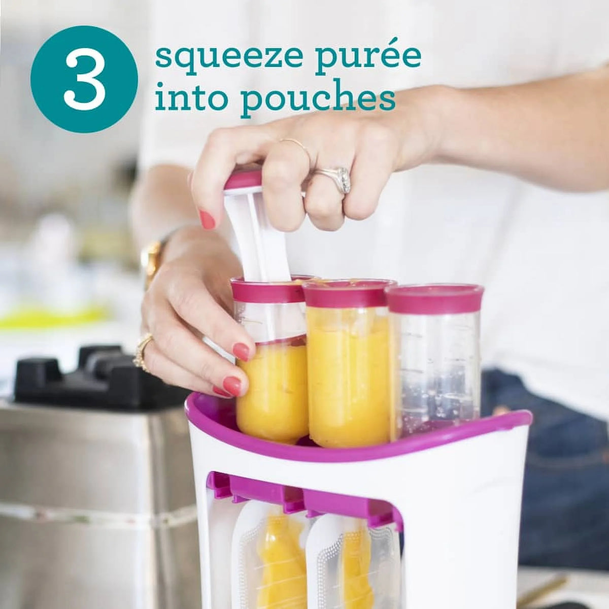 50-Pack Disposable Puree Pouches O405101