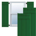 Chrome Composite Board-n-Batten Shutters, Per Pair N276246