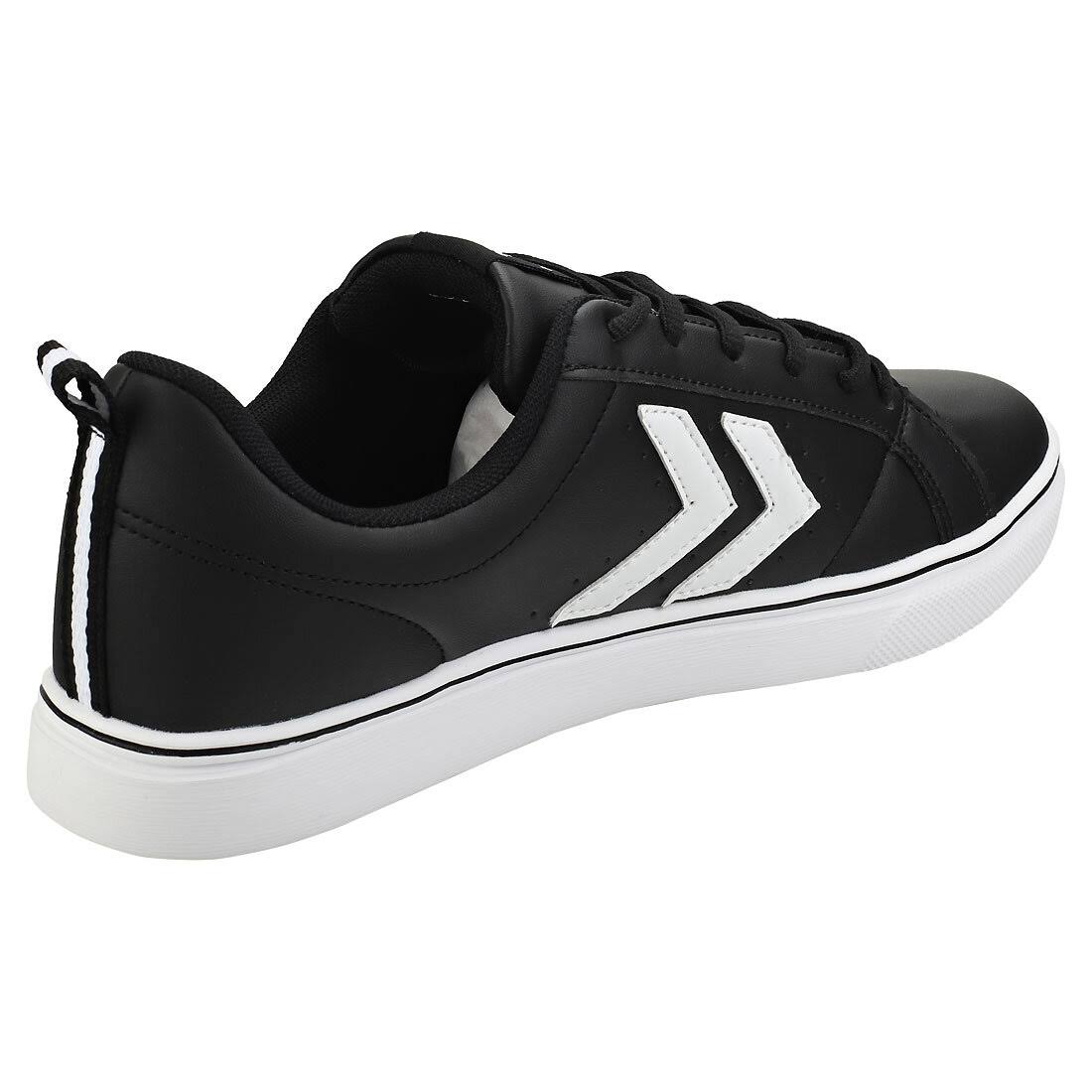 Black White Synthetic Casual Trainers C530