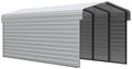 Galvanized Steel Carport Kit, 10' x 29' x 9' A9236