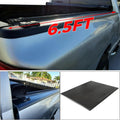 Soft Roll-up Truck Tonneau Cover with 6.5' Bed Black Sailcloth B1324