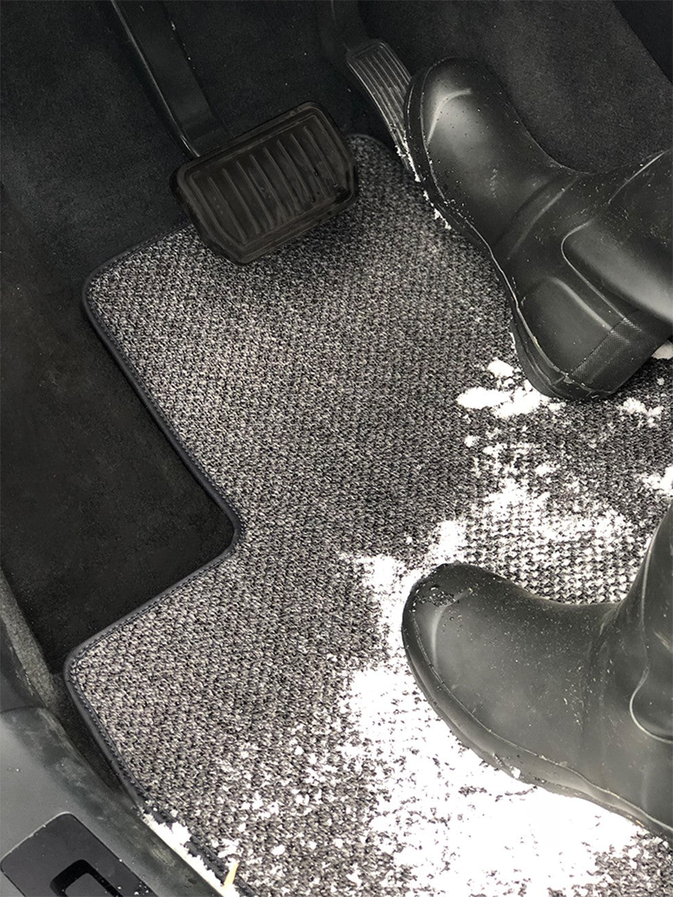 Charcoal All-Weather Textile Car Mats for Tesla Model X T41847