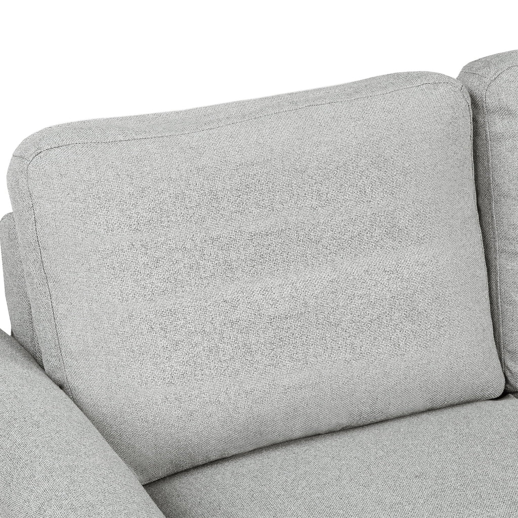 Light Gray Loveseat Sofa X652082