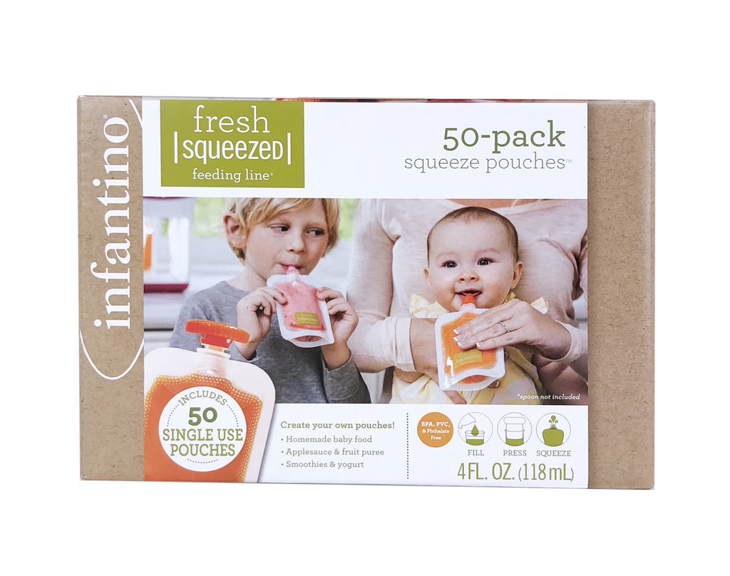 50-Pack Disposable Puree Pouches O405101