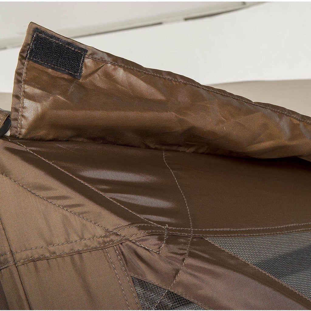 Brown Quick-Set Screen Canopy Shelter B84275