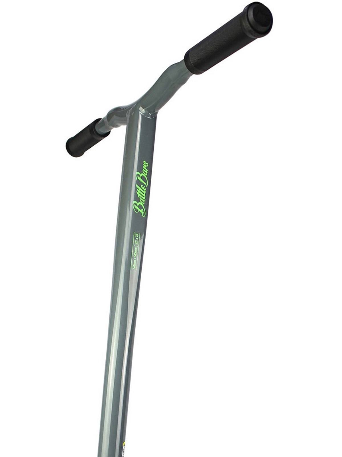Satin Sky Grey Stunt Scooter Complete Q84322