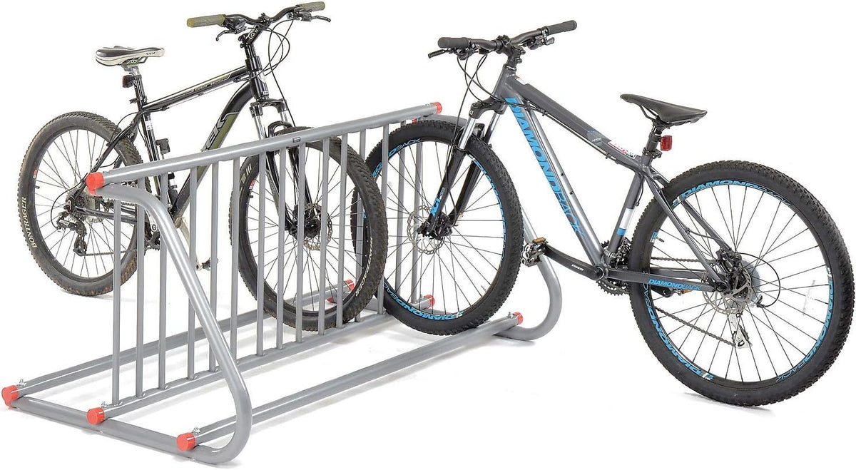 10-Bike Capacity Powder Coated Steel Bike Rack A329438