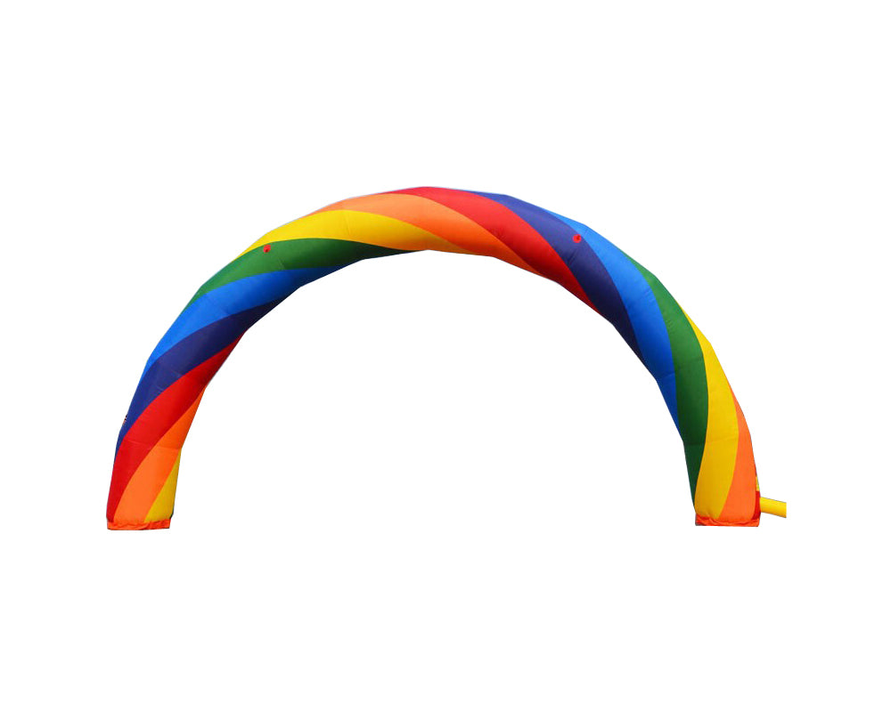 26ft Inflatable Rainbow Arch with Fixed Rope Q2301