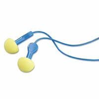 25dB Reusable Corded Yellow Ear Plugs J75096