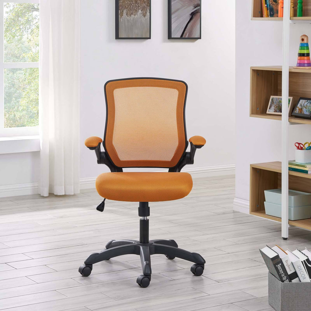 Tan Mesh Office Chair L9176