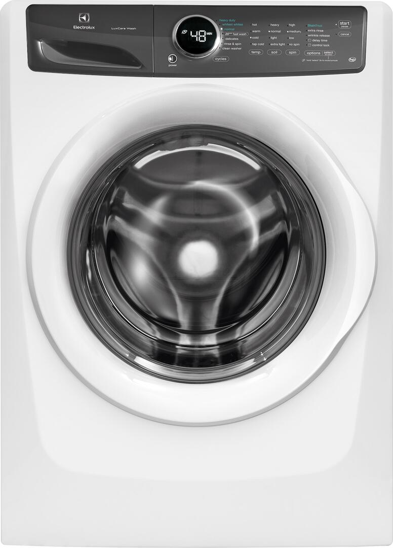 27" Front Load Washer with 4.3 cu. ft. Capacity in White J108