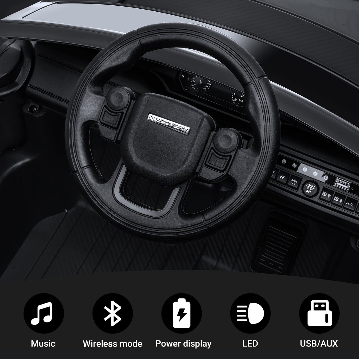 12V Licensed Ride on Car with Remote Control N737