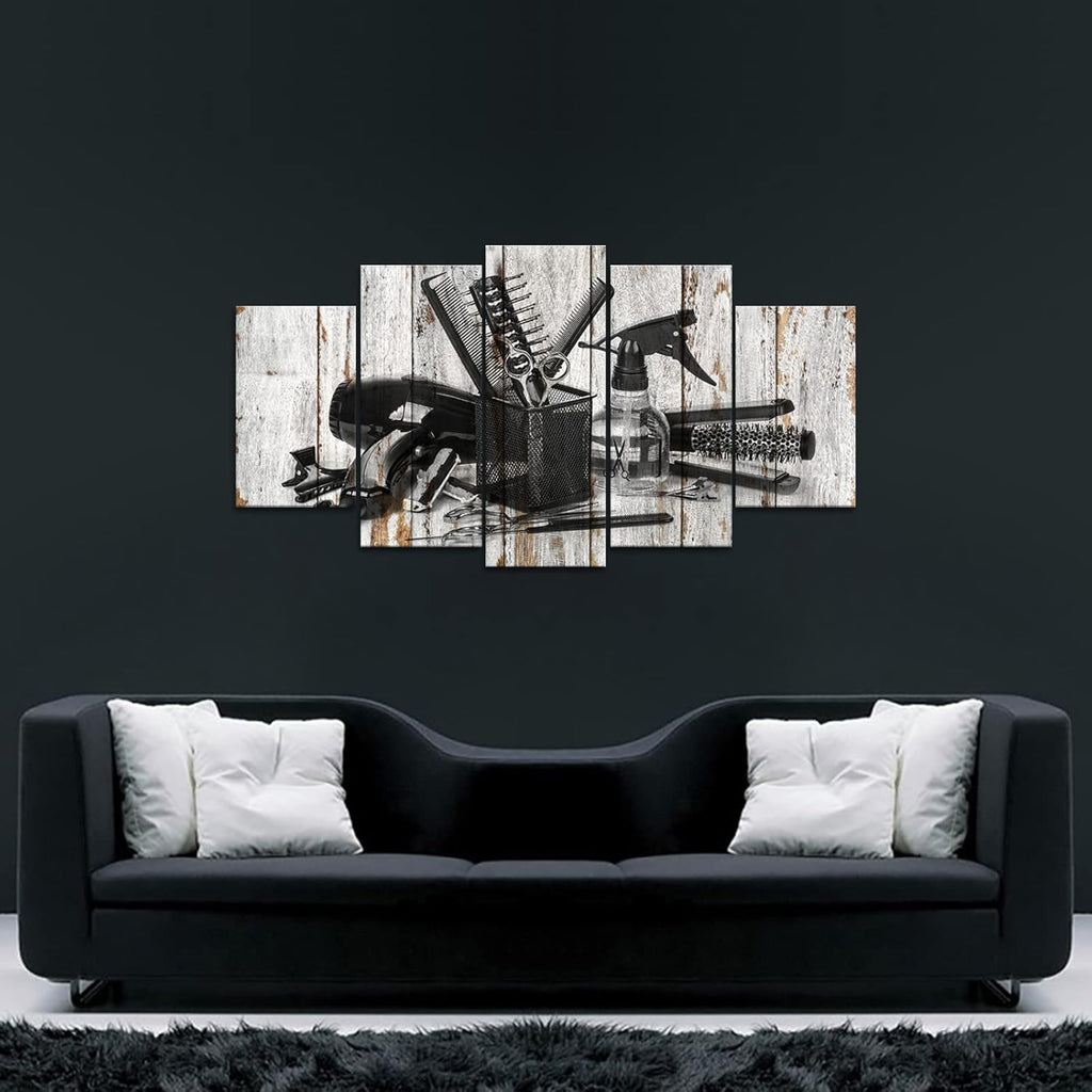 Framed Canvas Art 5 Pieces L659