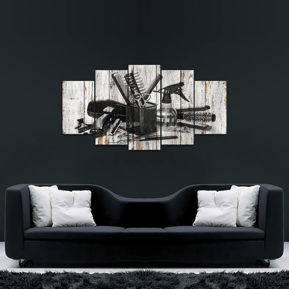 Framed Canvas Art 5 Pieces L659