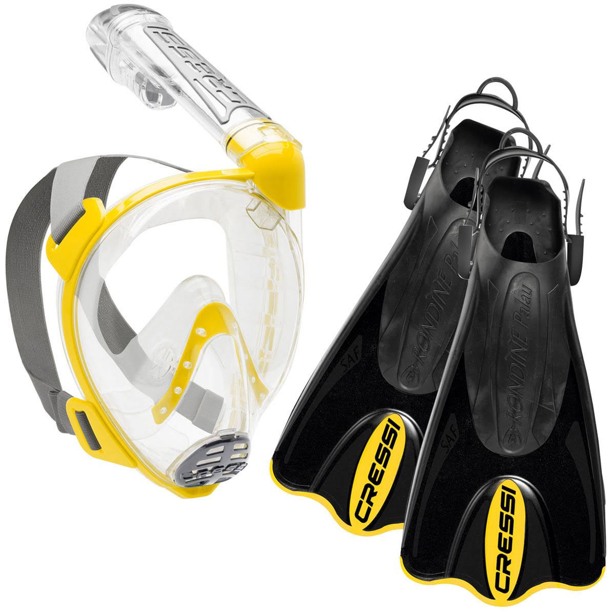 Full Face Mask and Fins Package X3364