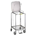Gray Laundry Hamper Cart, 3.5 Cu ft I261