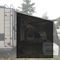 Black Mesh Sun Shade Screen 9' 6'' X 7' 6'' M466