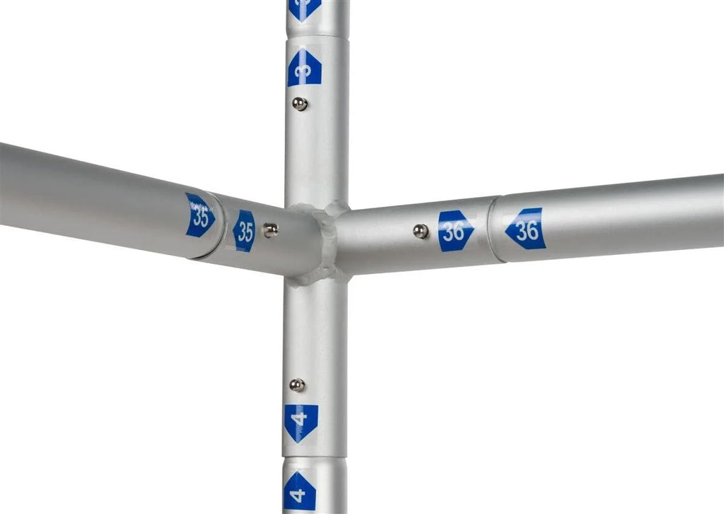 Silver Finish Pop-up Tower with 4 Sides N74619