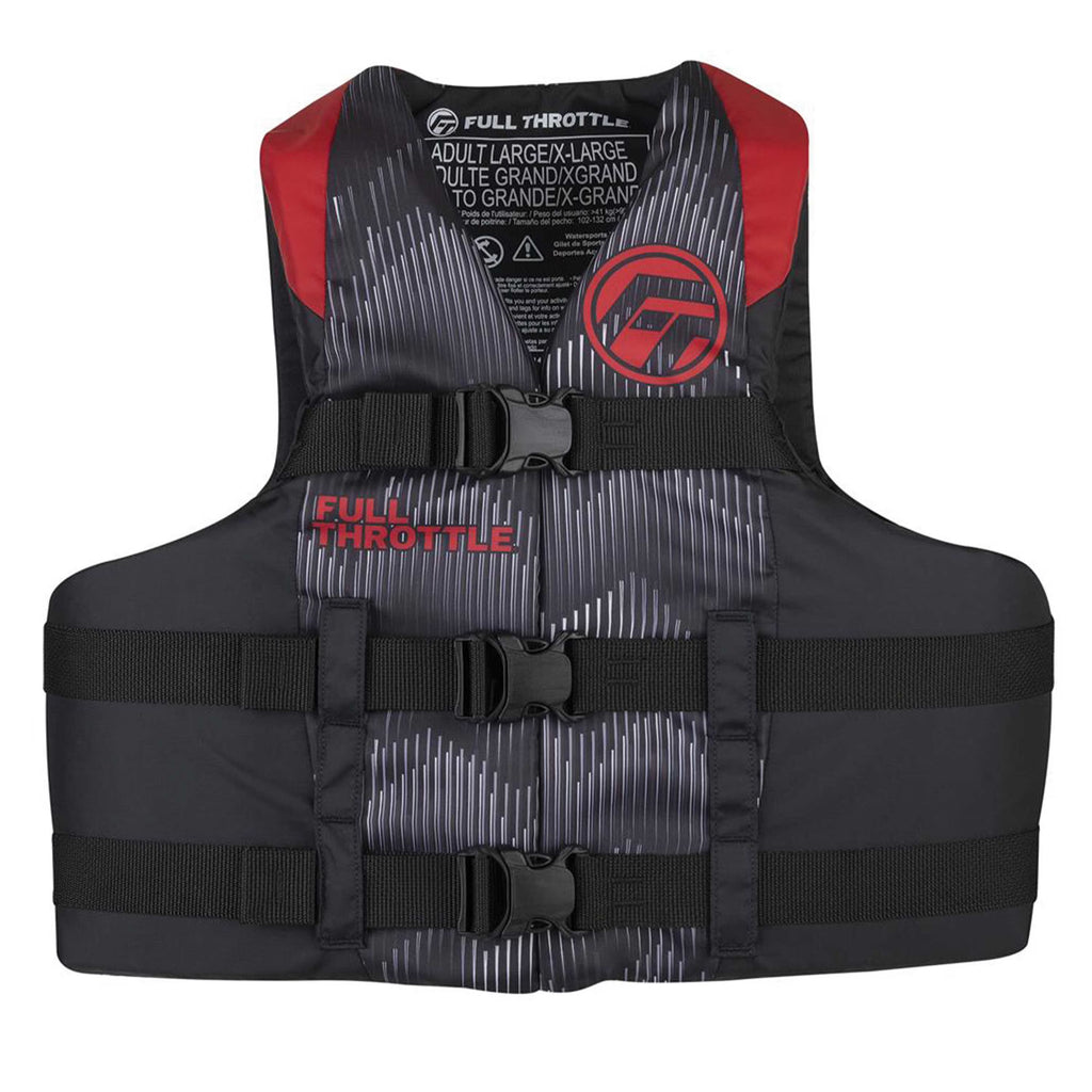 Red Nylon Life Jacket 2XL 4XL G894