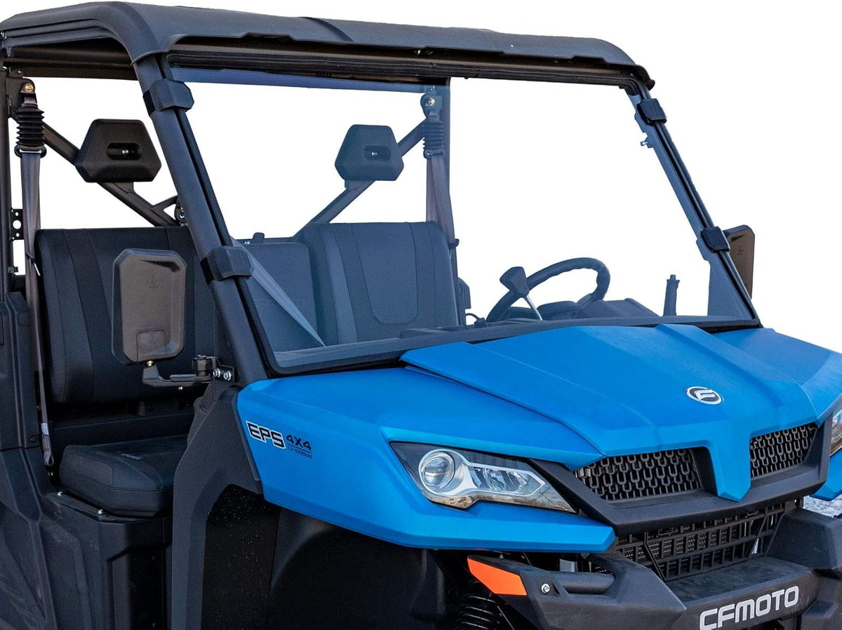 1/4 Thick Scratch Resistant Polycarbonate Full Windshield B8633